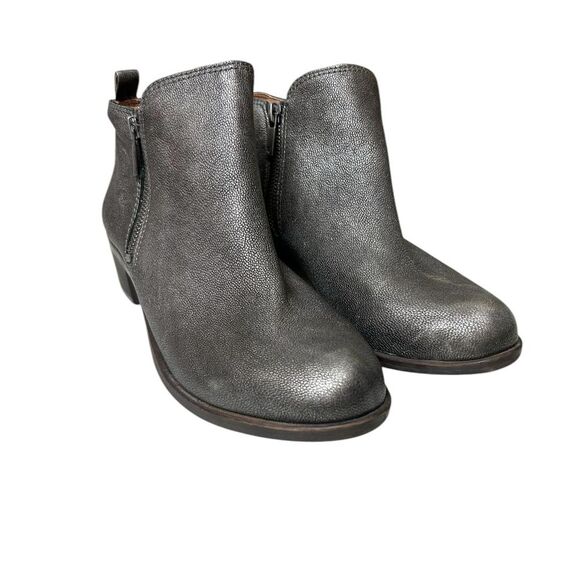 Lucky Brand Basel Bootie Ankle Boots Size 8.5 - Picture 1 of 6